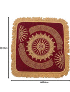 Velvet Pooja Mat / Prayer Mat / Yoga Aasan