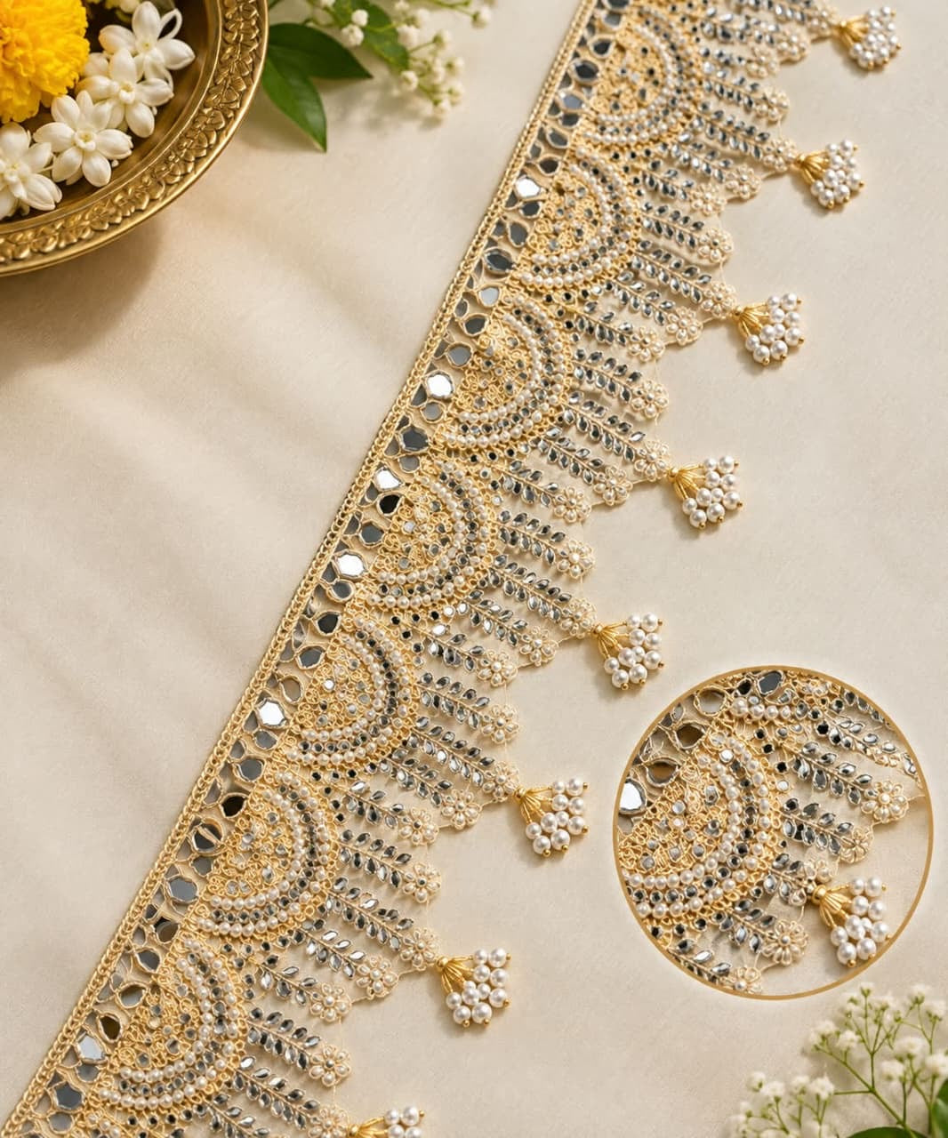 Gorgeous Gold Mirror Toran product image
