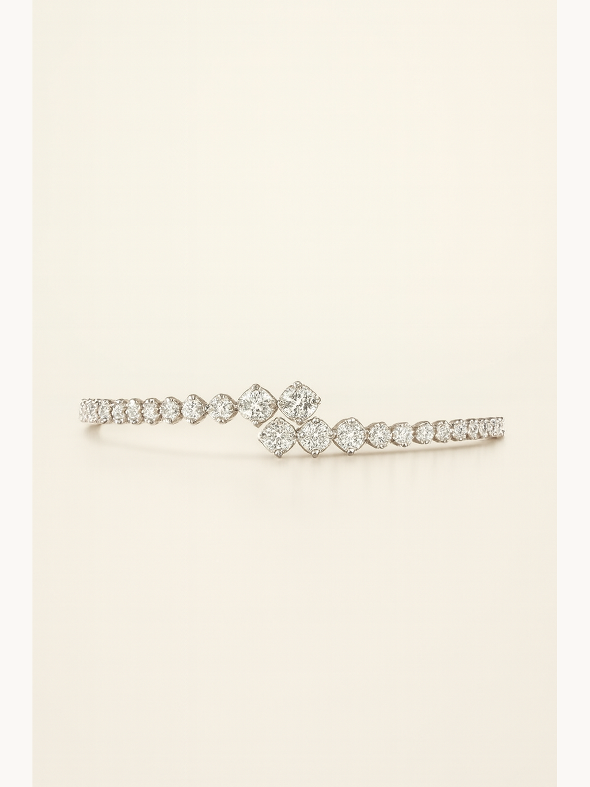 92.5 Silver American Diamonds Adjustable Bracelet product image