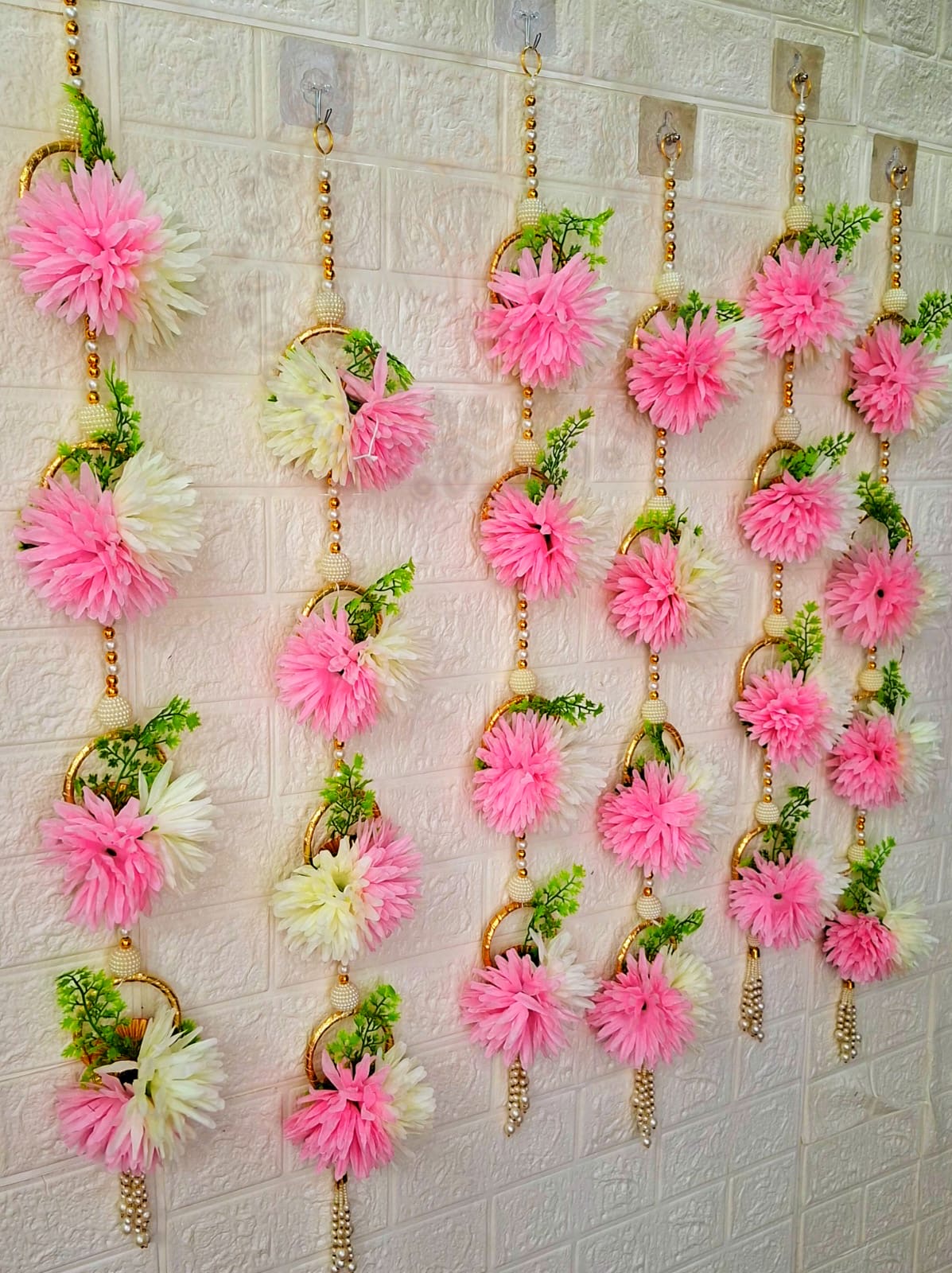 Daisy Flower Hanging  (Set of 6)