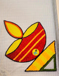 Diya Rangoli Mat – 3 ft