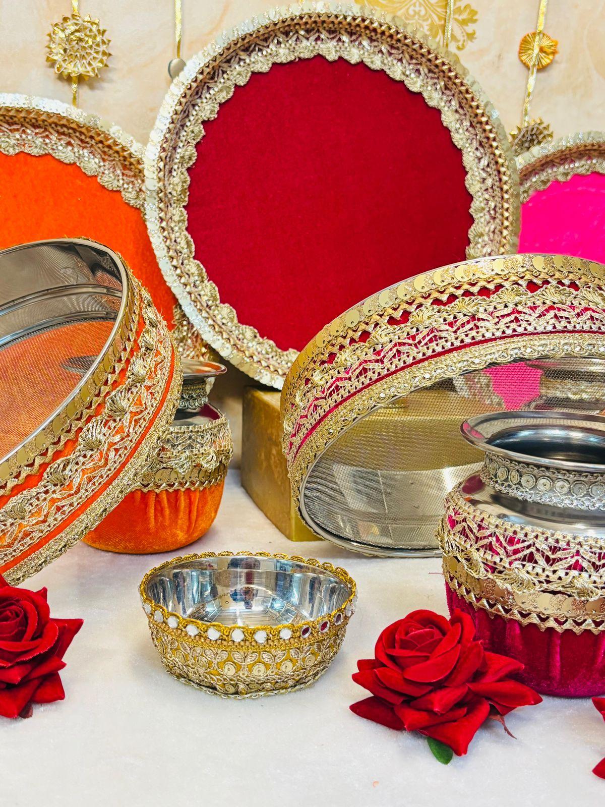 Karwachauth Pooja Thali Set