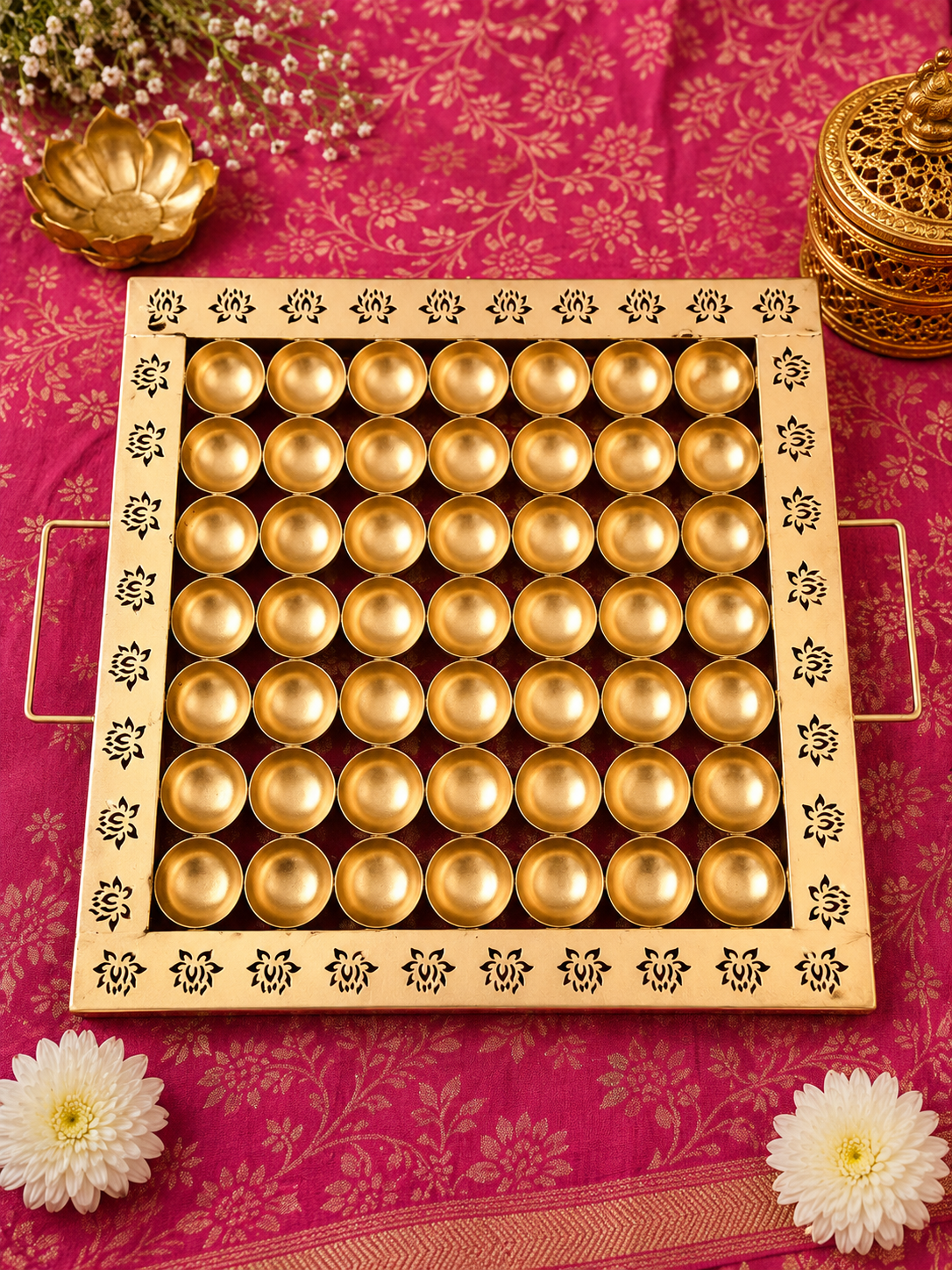Ladoo Gopal 56 Bhog Thali