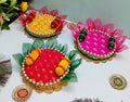 Lotus Sinhasan for Ganesha & Krishna