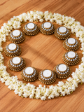 Metal Ghunghroo Diyas (Pair)