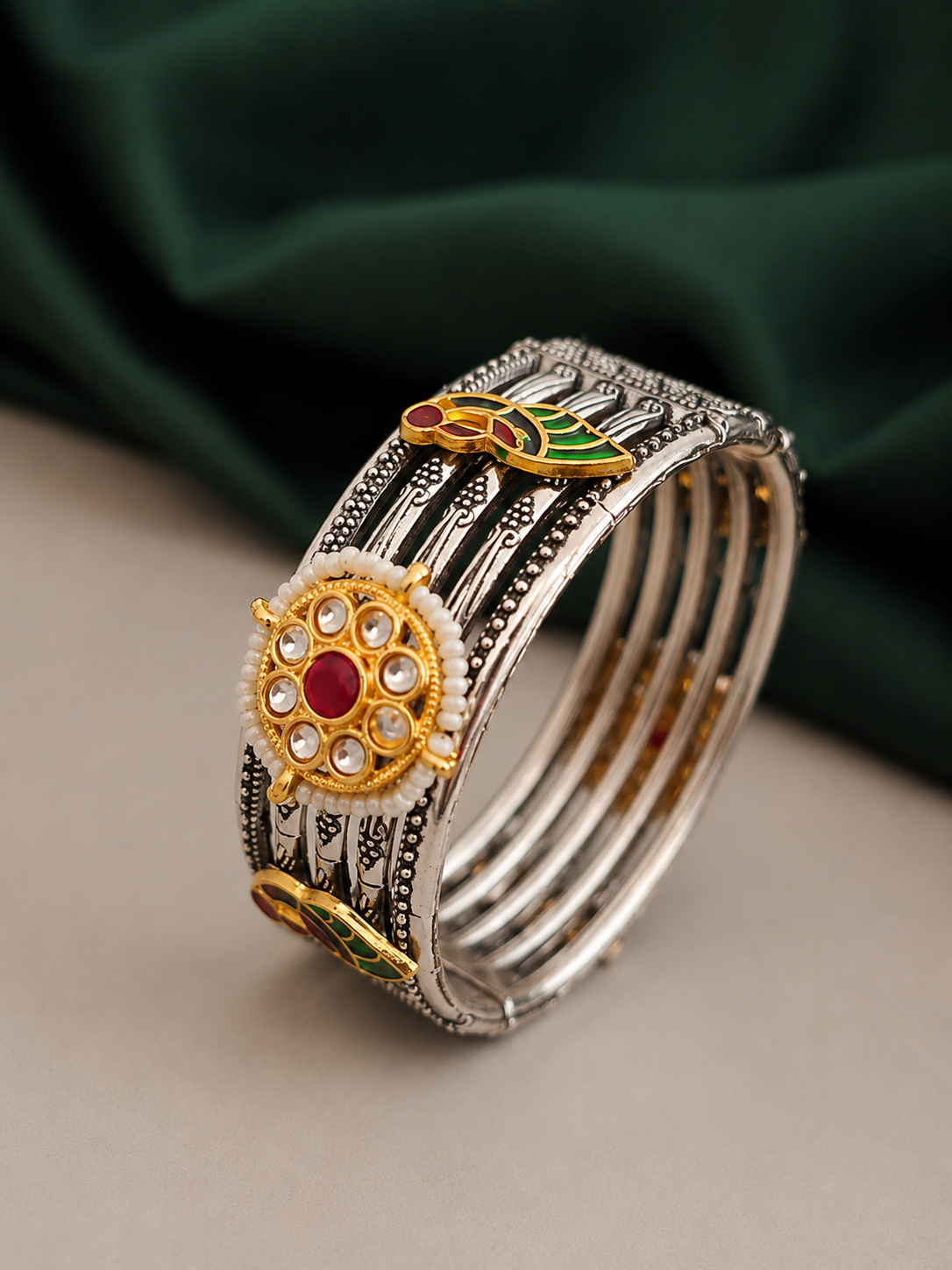 Oxodized Openable Fusion Bangles