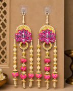 Lotus Hanging Décor with Mirror Work