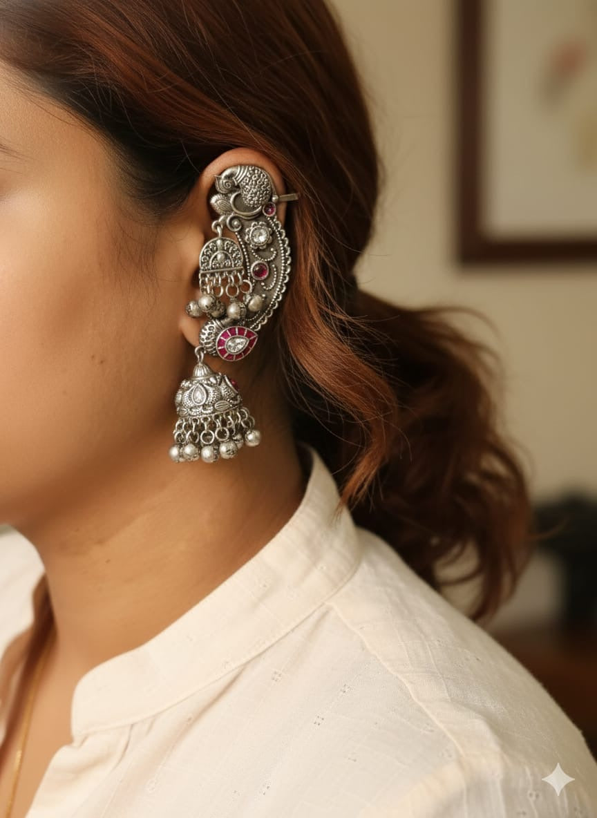 Premium Hand Painted SLA Ear Cuff
