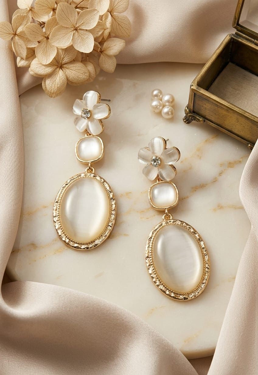 Premium Quality Stone Earrings