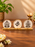 Resin Decor for Diwali Ganesh Ji and Laxmi Ji Stand