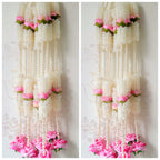 Rose Mogra Pearl Hangings