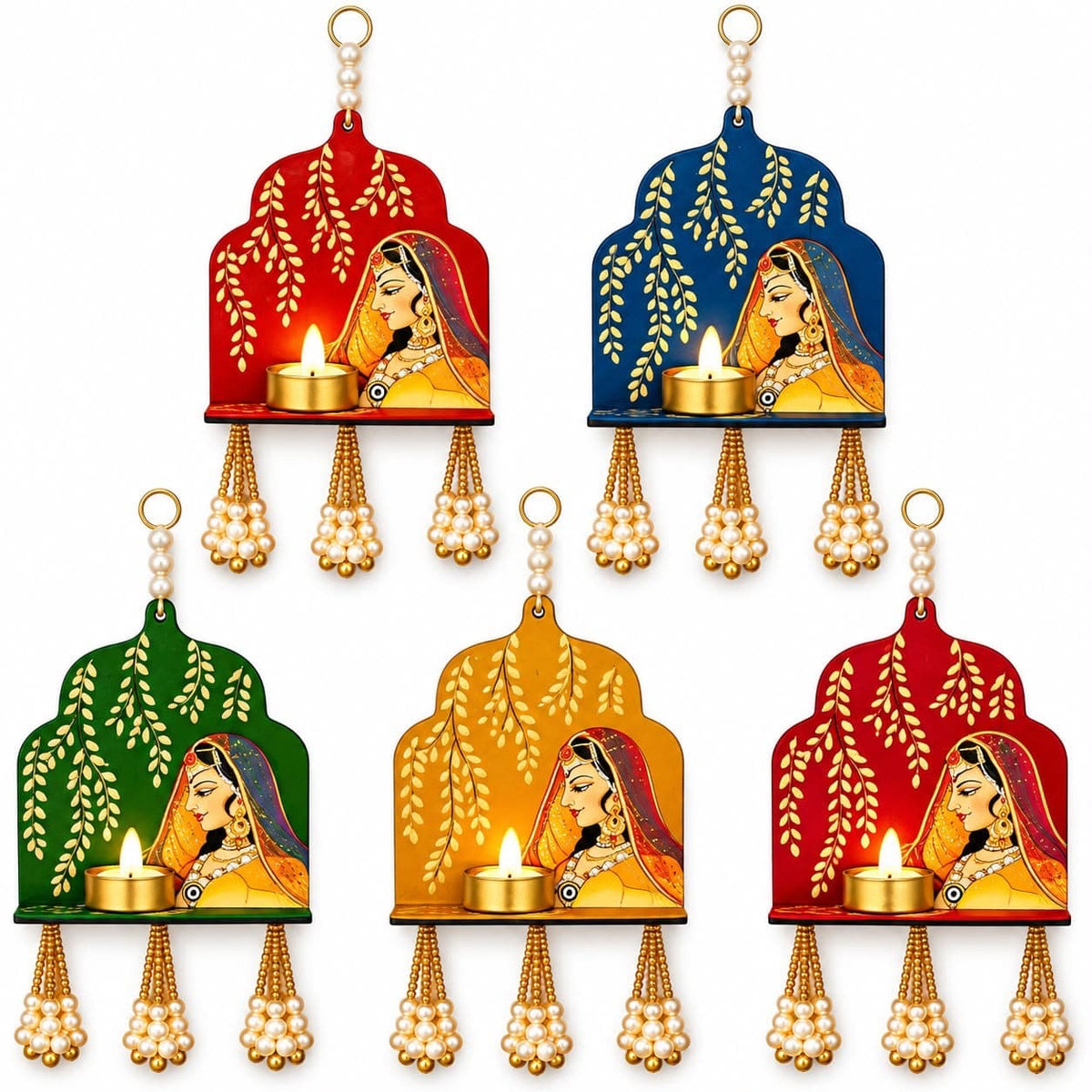 Jharokha Wall Shelf T-light Candle Holder Stands product image 2