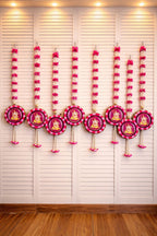 Mogra Ganesha Luxe Hanging Set (6 Hangings)